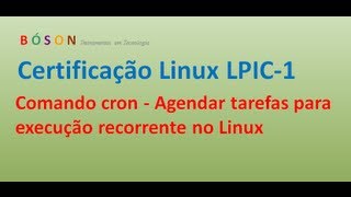 Comando cron - Agendar tarefas para execução recorrente no Linux