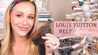 Louis Vuitton Reversible Belt Review + Outfit Inspiration - Dawn P