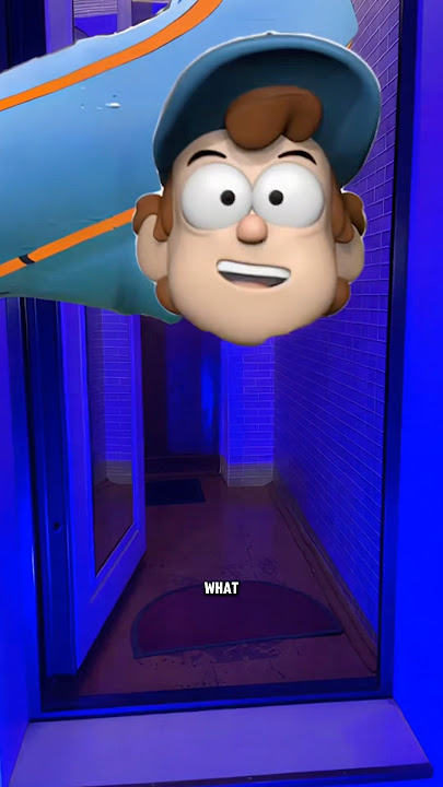 SLIDE BLIPPI EATER turned into Dipper Pines EXE 🙀 #cat #horror #shorts #slideeater #blippiexe