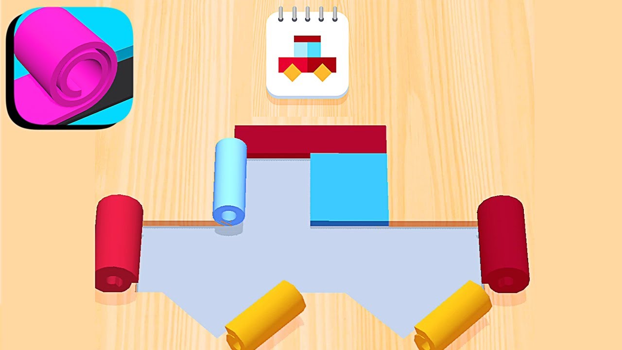 Color Roll 3D - All Levels Gameplay Android,ios (Part 1) - YouTube