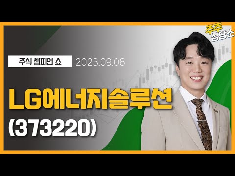 LG에너지솔루션 373220 문현진 전문가 종목 상담 20230906 