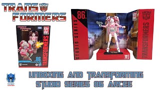 Transformers - How to Transform Arcee - Studio Series 86 Arcee Unboxing and Transforming Net Worth