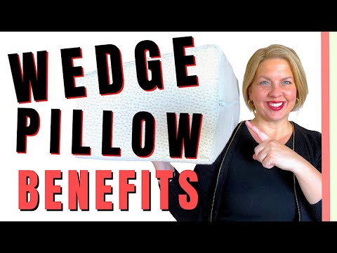 Surprising Wedge Pillow Benefits! Savvy Rest Natural Latex Pillow Review