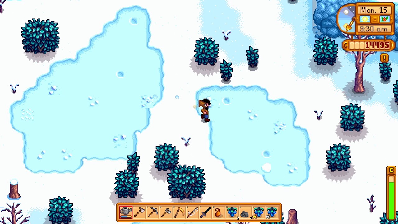 Stardew Valley "The Second Farm" (EP:6 "Winter is Here. Obviously