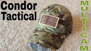 Condor tactical ball cap in multicam