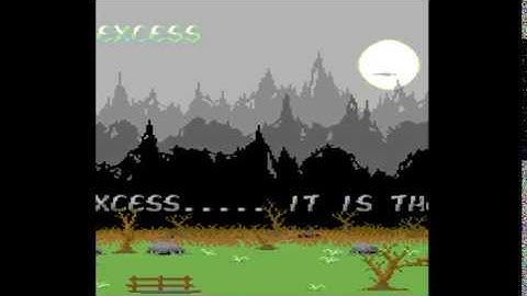 Excess - Excess Intro (Liquid "Greystorm") | C64 Crack Intro