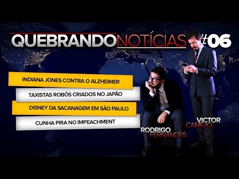 QN - INDIANA JONES CONTRA O ALZHEIMER - TAXISTAS ROBÔS - DISNEY DA SACANAGEM - IMPEACHMENT
