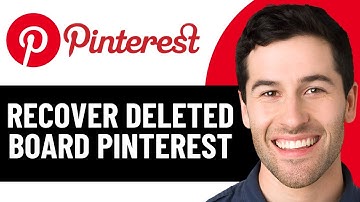 HOW TO RECOVER A DELETED BOARD ON PINTEREST 2025! (FULL GUIDE)