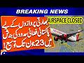 Pakistani airspace closure for Indian flights extended till June 23 | Geo News