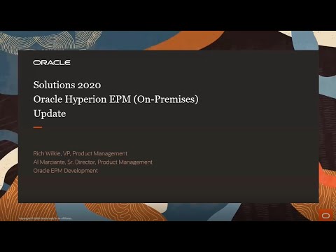 Hyperion On-Prem Update