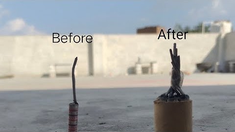 HOW TO MAKE A BULLET BOMB USING SMALL CRACKERS || EXPERIMENT BY MM