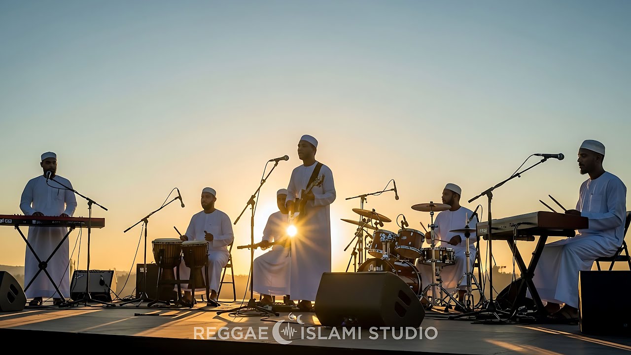 Islamic Reggae Sholawat Compilation 🌿 | 1 Hour Morning Healing & Spiritual Calm–REGGAE ISLAMI STUDIO