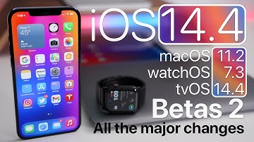 iOS 14.4 Beta 2, macOS 11.2 Beta 2, watchOS 7.3 Beta 2 Updates released and All The Major Changes