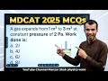 A gas expands from 1 m³ to 3 m³ at constant pressure of 2 Pa. Work done | Manzar Shah Physics Waro