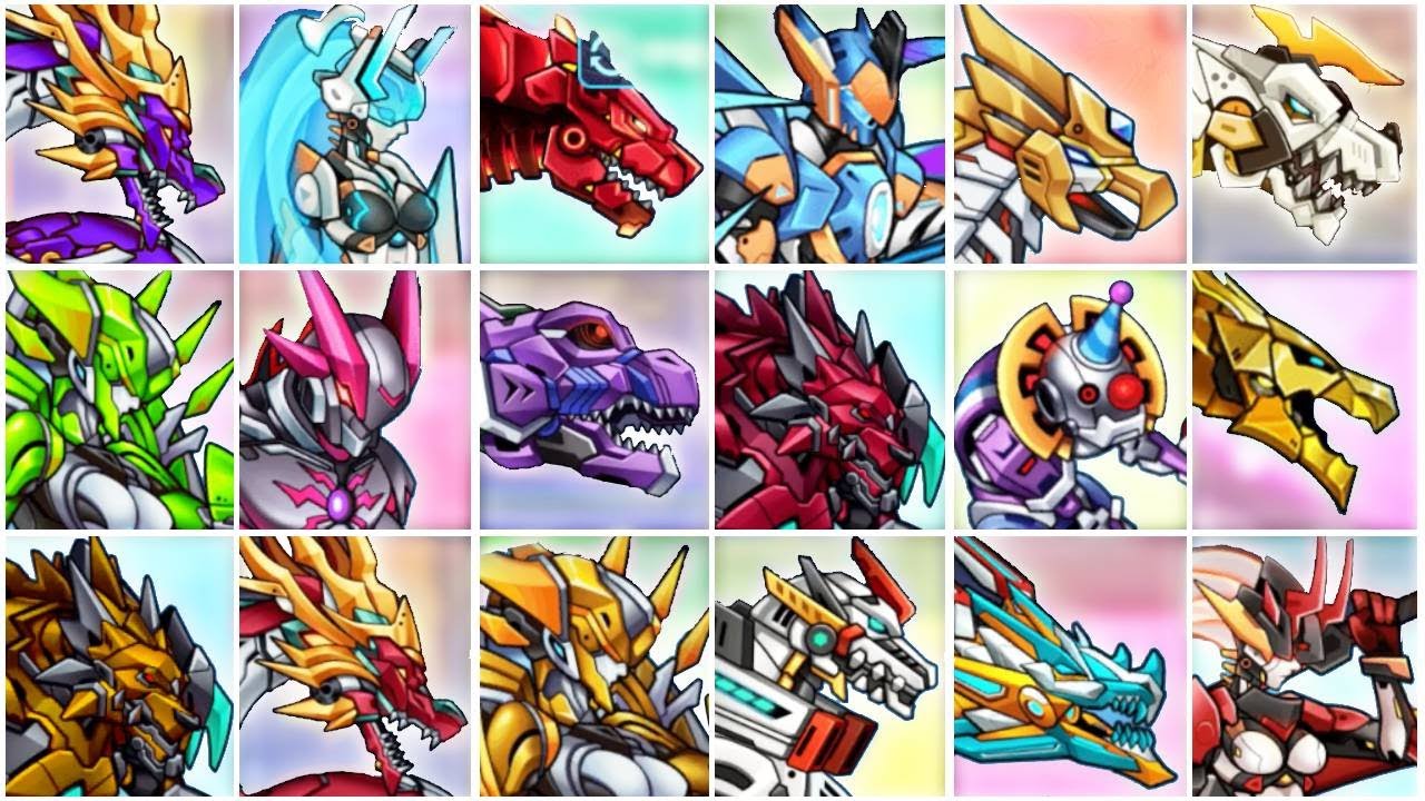 All 40 Mecha Robot - Mecha Colosseum #DG5l1lgaine