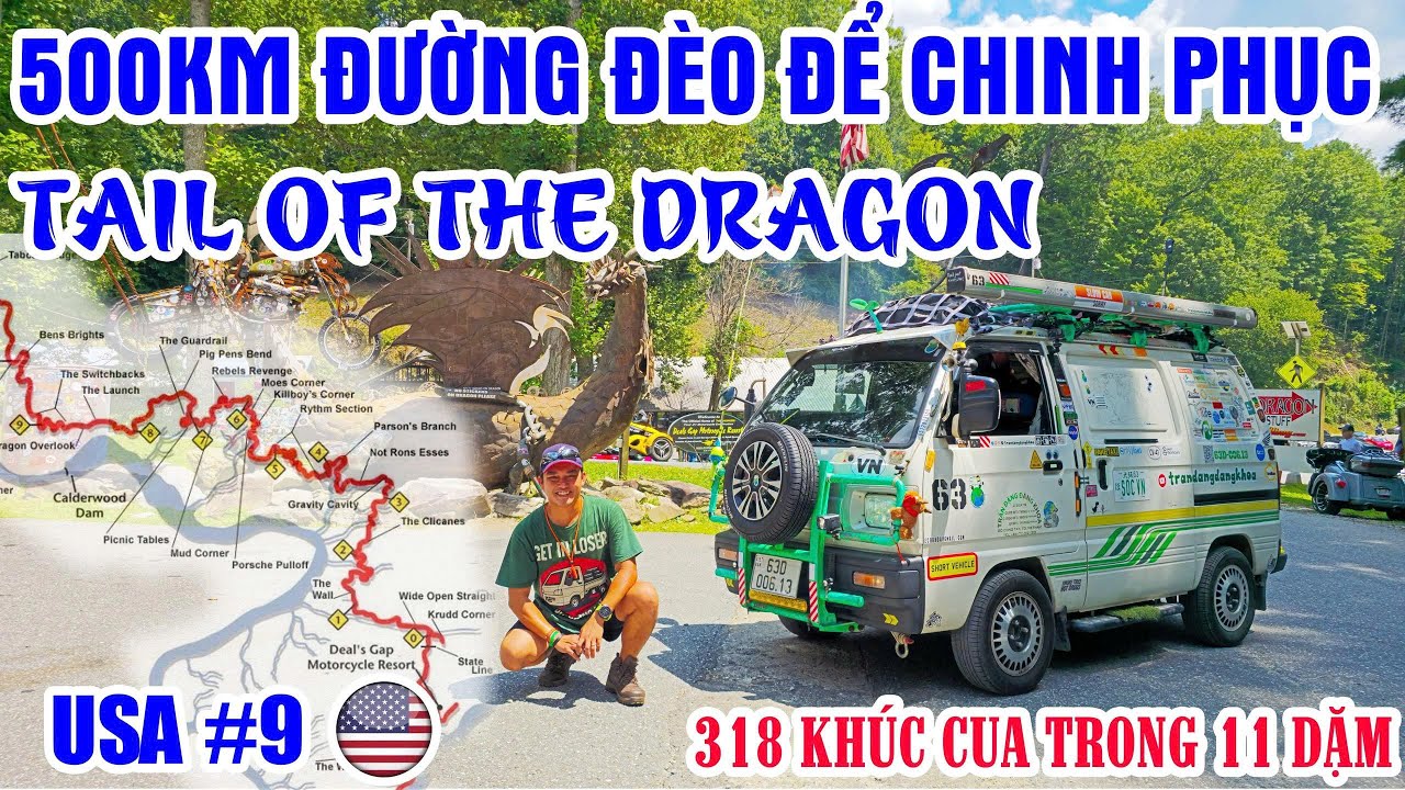 P10/T9~USA: SÓC BÀO 500KM ĐƯỜNG NÚI ĐỂ CHINH PHỤC 