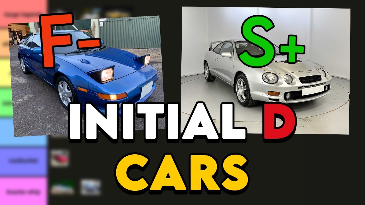 so we ranked more INITIAL D CARS with ZERO knowledge... - YouTube