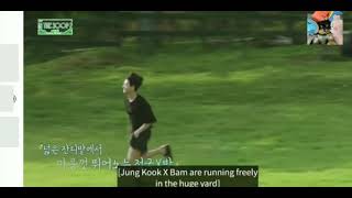 Jungkook Running Outside With Bam Bts In The Soop Ep2
