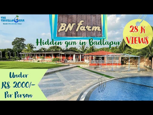 Hidden gem in Badlapur | B N Farm | Budget trip under 2k | Farm stay near Mumbai class=