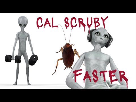 Cal Scruby - "Faster" [Lyrics] Roaches & Aliens Mix | Showroom Partners Entertainment @CalScrubyTV