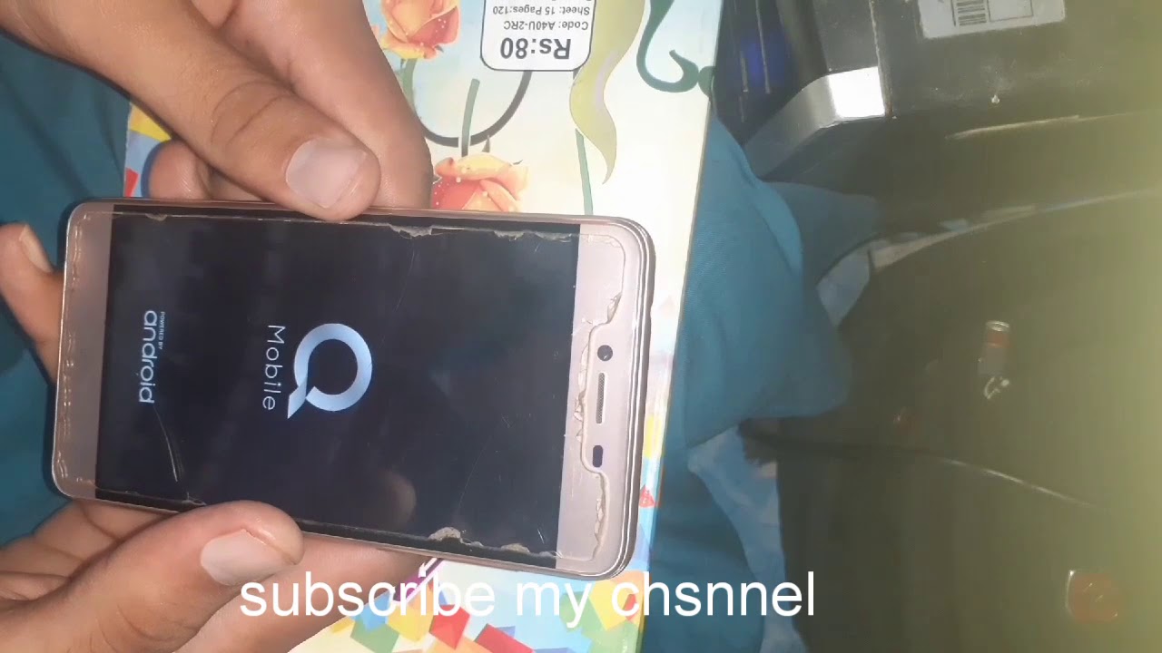 Qmobile energy x2 frp bypass google account