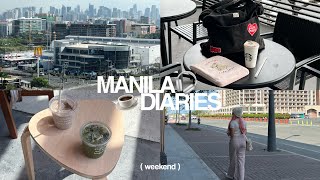 manila diaries: my hometown, moa vlog, skz con, ikea manila, cafes, yardstick, shopping, etc.