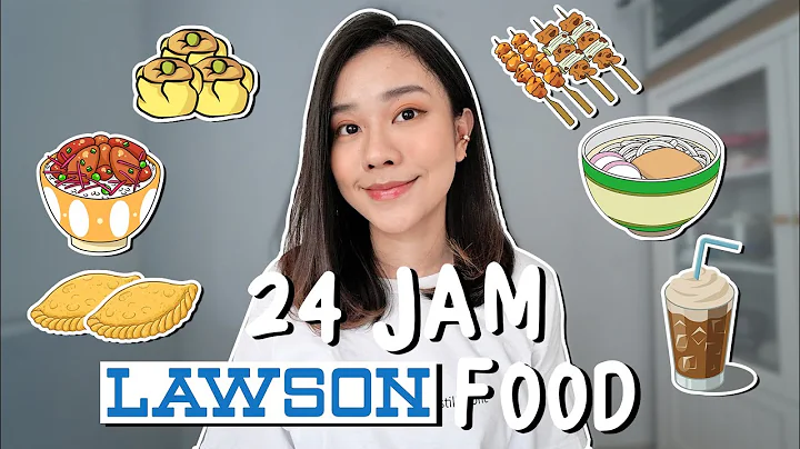 24 JAM MAKAN MAKANAN DARI LAWSON!