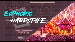 How to make an EUPHORIC HARDSTYLE DROP - FL Studio