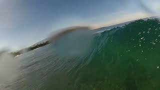 Christian ENNS Go Pro Surfing on a Pat Rawson Surfboard