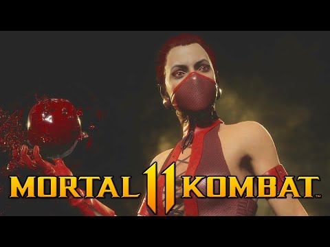 Mortal Kombat 11 Gameplay - A WILD JUMPING SKARLET