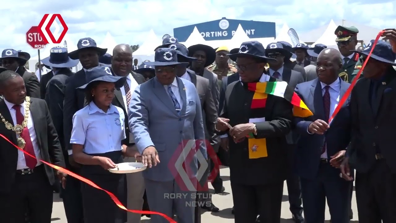 President Mnangagwa Commissions Geo Pomona Waste Management Equipment