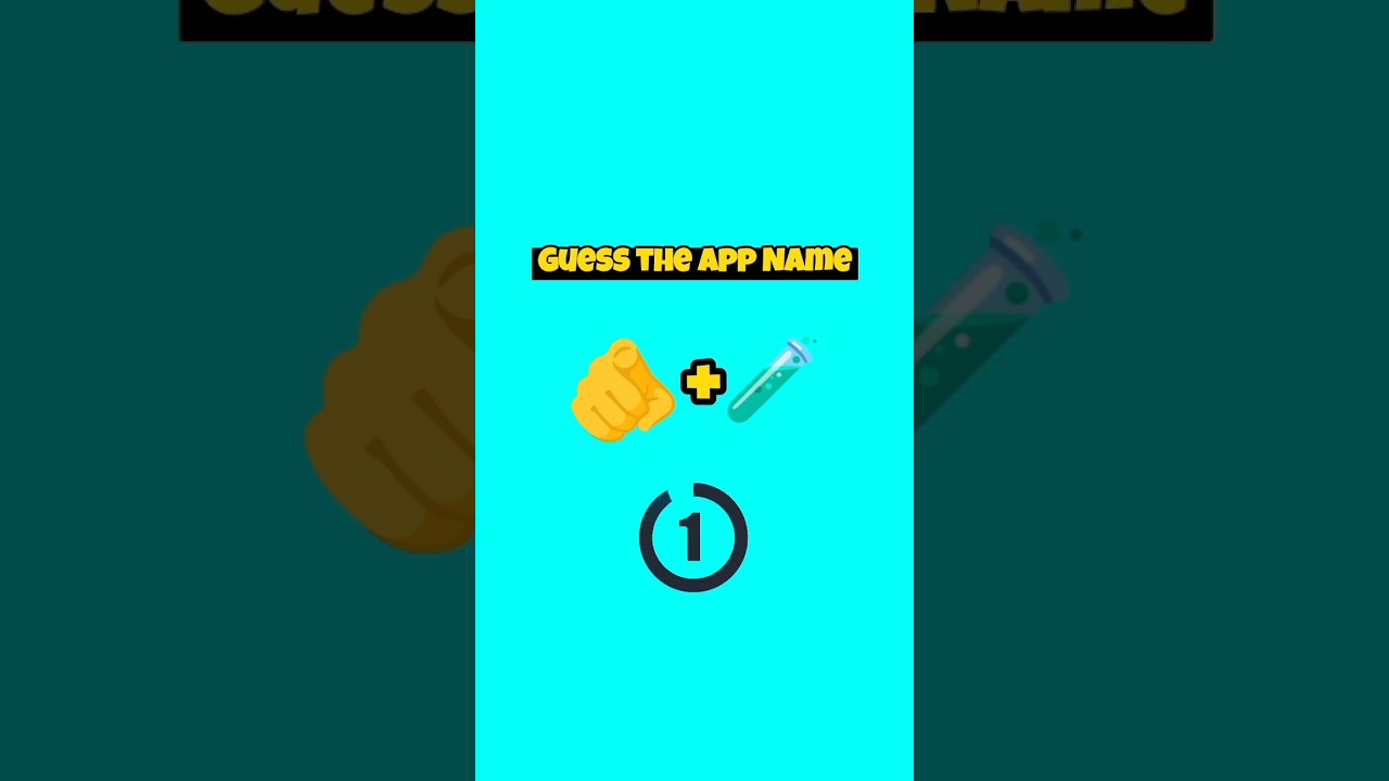 "Emoji Challenge: Guess the App Name! 📱🤔 