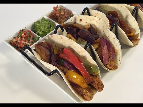 How To Make Vegetable Fajitas Healthy Mexican Food Recipes