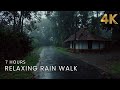 7 Hours Relaxing Rain Walk in Kerala | Gentle Rain ASMR Sounds for Sleep, Meditation &amp; Study Mp3 Song