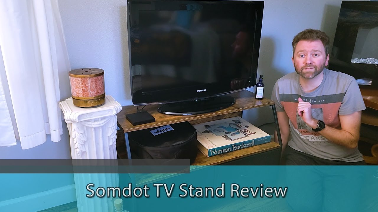 AFFORDABLE TV STAND Somdot TV Stand Review YouTube