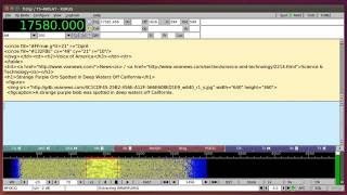 VOA Radiogram 20160730 1600 UTC 17580 kHz