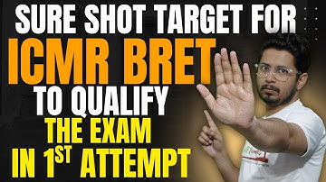DHR ICMR BRET 2025 target marks to qualify the exam | safe Marks to qualify ICMR BRET exam