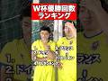 1分でW杯優勝回数ランキング10位を当てろ‼️