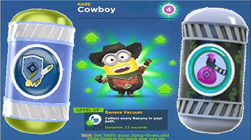 COWBOY Minion Rush Level Up Costume fullscreen gameplay walkthrough ios / android