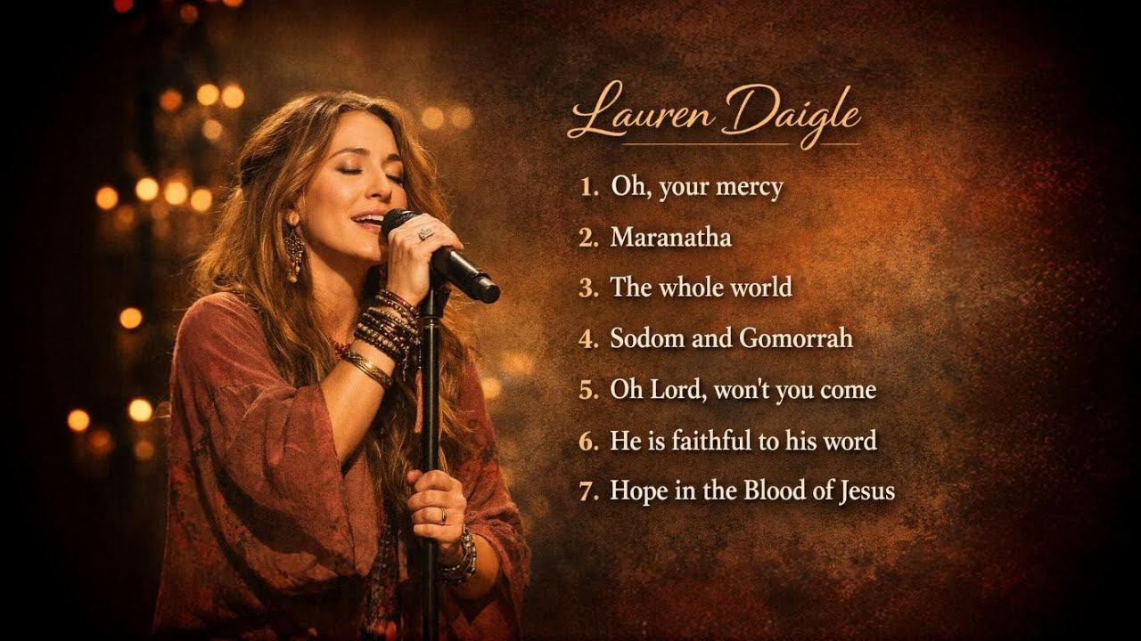 Lauren Daigle — Hope in the Blood of Jesus | Powerful Worship Song Experience Christian Music 2026 