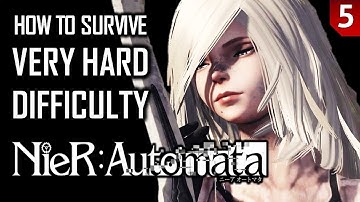 Nier Automata - Very Hard Guide - Part 5: Forest King and A2 (9S on passive)