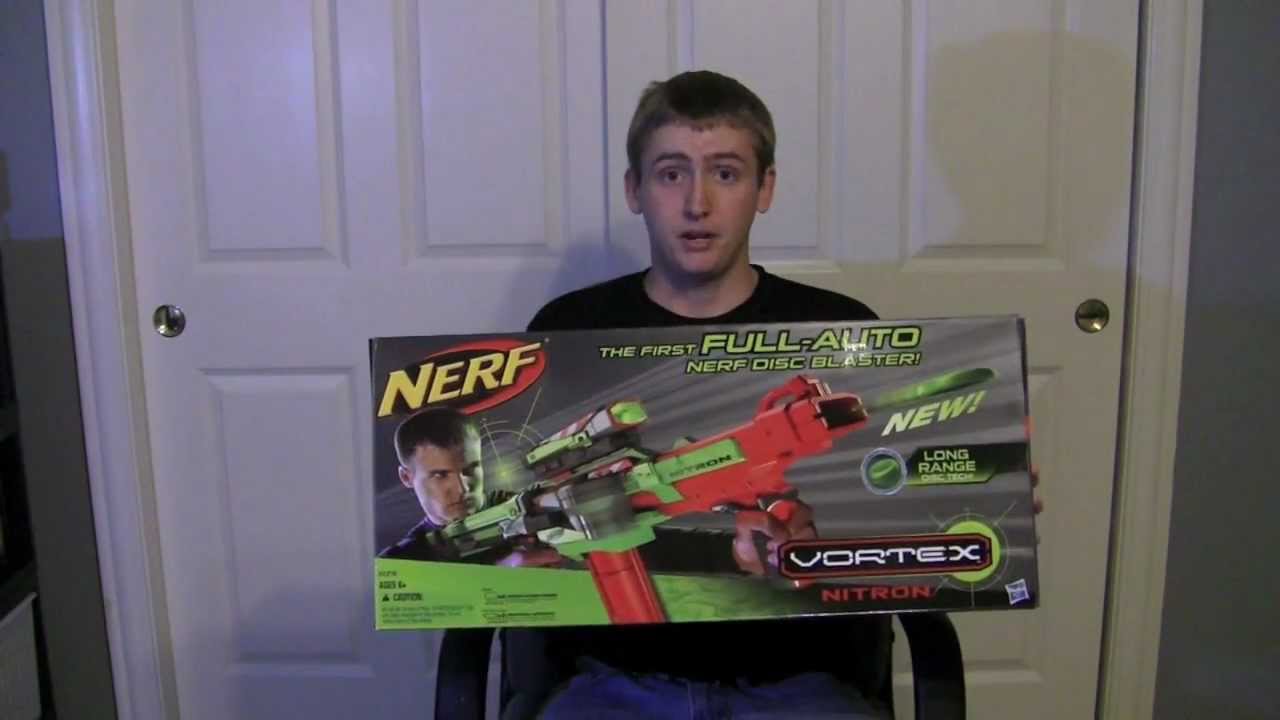 REVIEW] Nerf Vortex Nitron - Unboxing, Review, & Firing Test YouTube