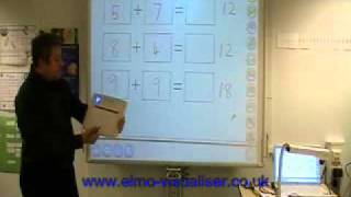 Elmo Wireless Slate Recording and Annotating Over Video.wmv