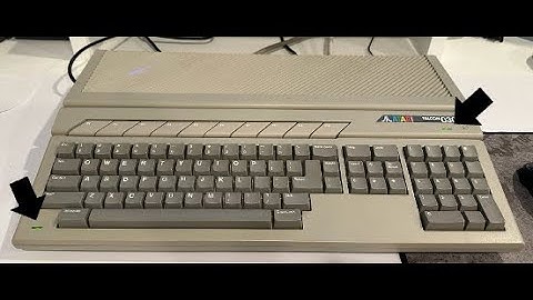 Lighting up the Atari Falcon (just fixing the keyboard LEDs)