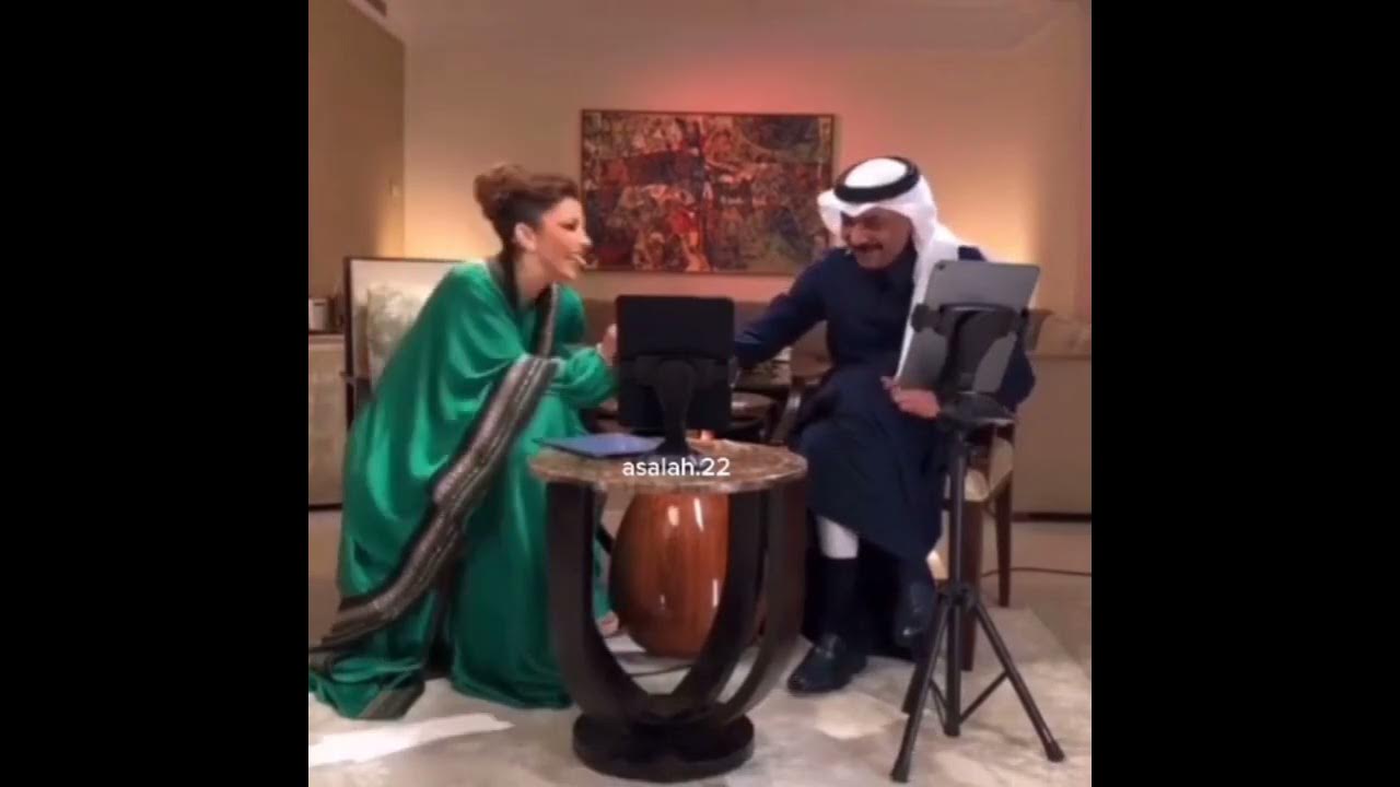 رد اصالة نصري على تركيب فيديو اغنيتها مع عباد الجوهر 😂😂