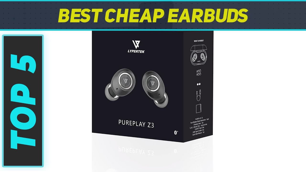 Top 5 Best Cheap Earbuds in 2023 YouTube