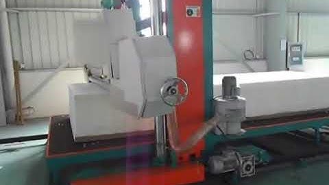 J-3231 HIGH-PRECISION HORIZONTAL FOAM CUTTING MACHINE WITH VACUUM SYSTEM