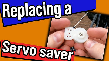 How to replace a servo Saver