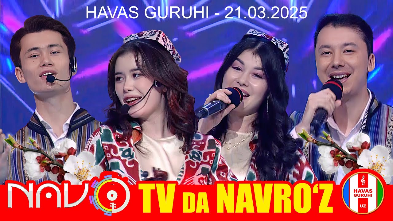 NAVO TV da NAVRO'Z bayramida HAVAS GURUHI. Toshkent  21.03.2025
