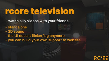 [🔨 UPDATE] 📺 rcore_television update 1.2.0